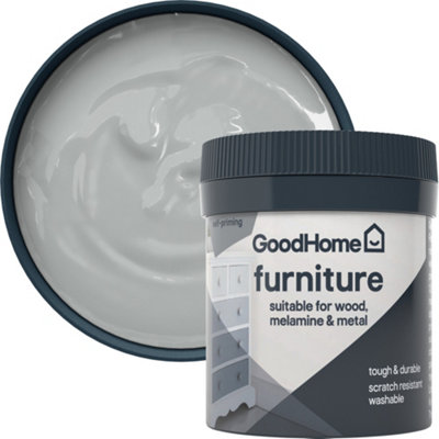 GoodHome Denali Satin Furniture Paint80Ml Tester Pot from B&Q