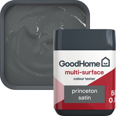 GoodHome Princeton Satin Multi-Surface Paint50Ml Tester Pot from B&Q