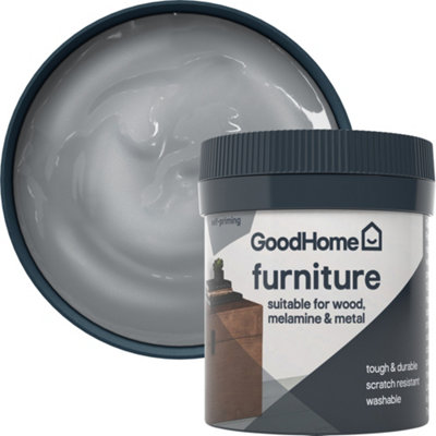 GoodHome Beverly Hills Metallic Effect Satin Furniture Paint80Ml Tester Pot from B&Q