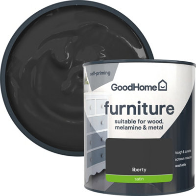 GoodHome Liberty Satin Furniture Paint500Ml from B&Q