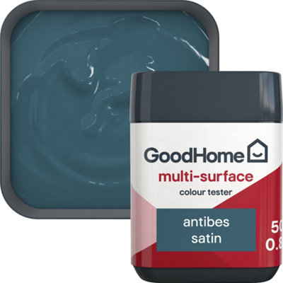 GoodHome Antibes Satin Multi-Surface Paint50Ml Tester Pot from B&Q
