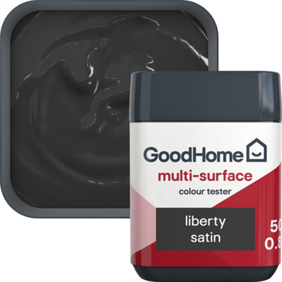 GoodHome Liberty Satin Multi-Surface Paint50Ml Tester Pot from B&Q