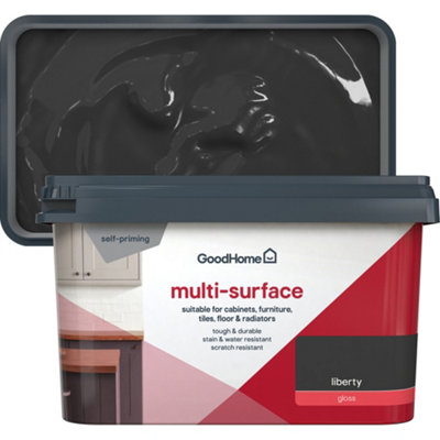GoodHome Liberty Gloss Multi-Surface Paint2L from B&Q
