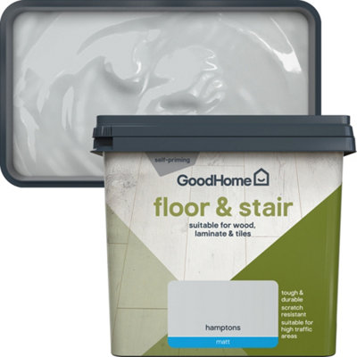 GoodHome Hamptons Matt Floor & Stair Paint750Ml from B&Q