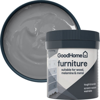 GoodHome Queens Satin Furniture Paint80Ml Tester Pot from B&Q