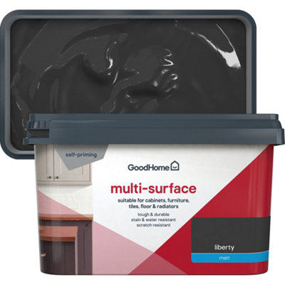GoodHome Liberty Matt Multi-Surface Paint2L from B&Q