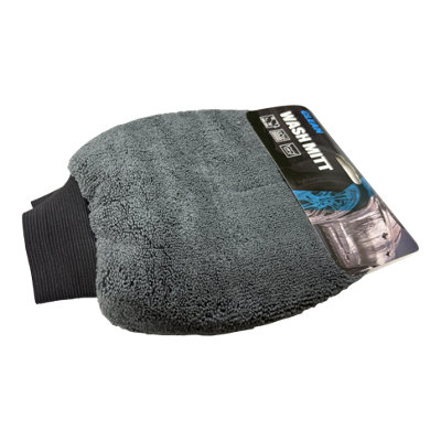  - Clean Grey Multi-Surface Car Wash Mitt