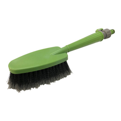  - Stiff Pvc Soft Grip Flow Through Wheel Brush