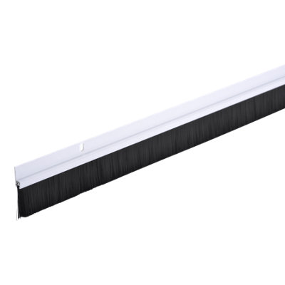 Volden White Draft Excluder Kit(L)1000mm (W)42mm from B&Q