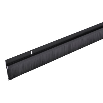 Volden Black Draft Excluder Kit(L)1000mm (W)42mm from B&Q