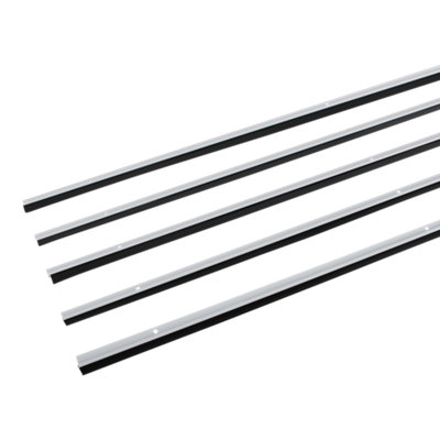 Volden White Draft Excluder Kit(L)1050mm (W)26mm from B&Q