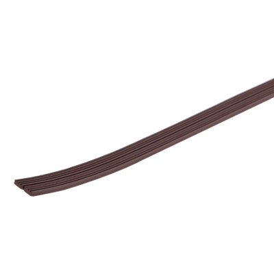 Volden Brown Self-Adhesive Draught Seal (L)6M (W)9mm (T)3.5mm from B&Q