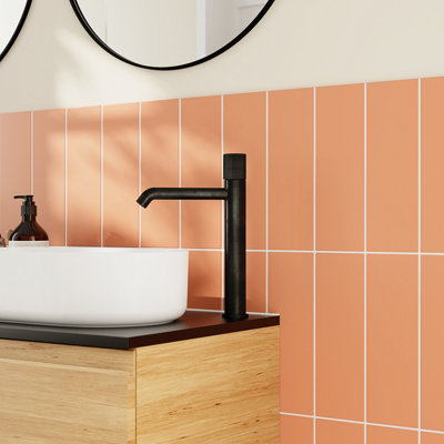 B&Q -  Glina Cork Matt Ceramic Indoor Wall TilePack Of 27(L)300mm (W)100mm