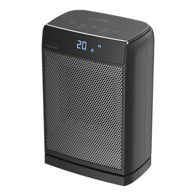 GoodHome 2.5W Black Fan Heater from B&Q