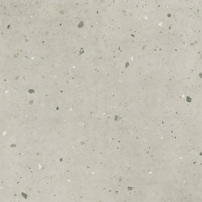 GoodHome Tulum Grey Matt Terrazzo Stone Effect Porcelain Indoor Wall & Floor Tile Sample from B&Q