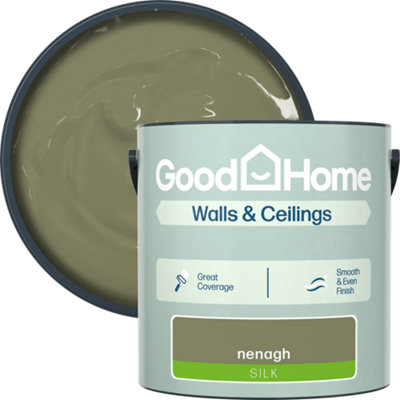B&Q -  Nenagh Silk Wall & Ceiling Emulsion Paint2.5L