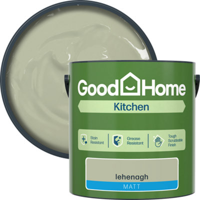 B&Q -  Kitchen Lehenagh Matt Wall & Ceiling Emulsion Paint2.5L