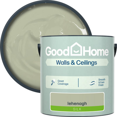 B&Q -  Lehenagh Silk Wall & Ceiling Emulsion Paint2.5L