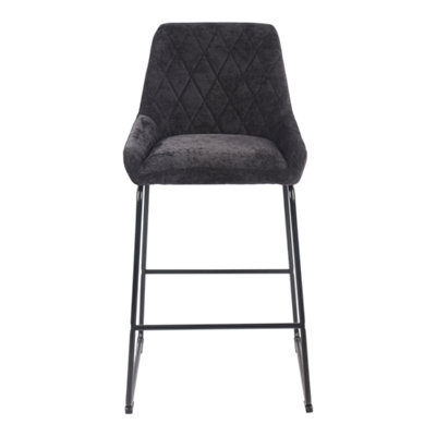 Romere Grey Bar Stool from B&Q