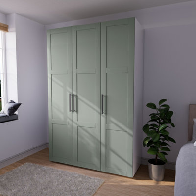  - Atomia Matt Reed Green Modular Furniture Door(H) 2247mm (W) 497mm