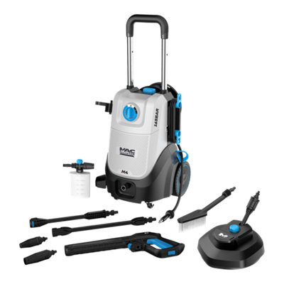 Mac Allister M4 Pressure Washer Corded 165Bar 2.3Kw from B&Q