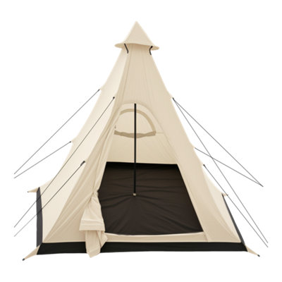 Teepee Birch Square Gazebo Tent (H) 2.6M (W) 3M from B&Q