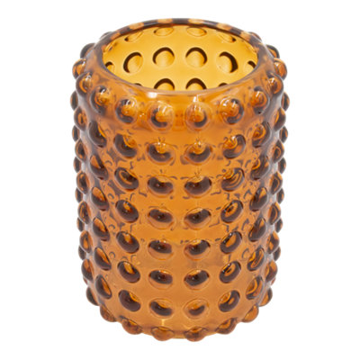 B&Q -  Reyes Orange Glass Tumbler