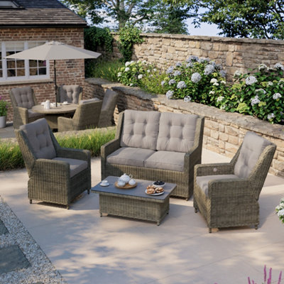 Shop rattan garden sets.