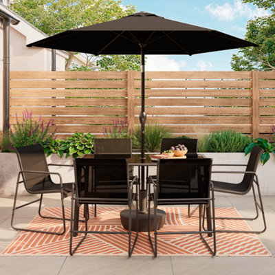 Shop 6 seater garden sets.