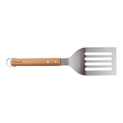 GoodHome Beech & Stainless Steel Grill Spatula from B&Q