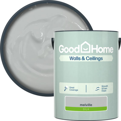 B&Q -  Melville Silk Wall & Ceiling Emulsion Paint5L