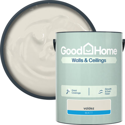 B&Q -  Valdez Matt Wall & Ceiling Emulsion Paint5L