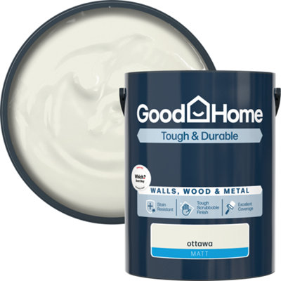 B&Q -  Tough & Durable Ottawa Matt Multi-Surface Paint5L