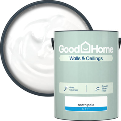 B&Q -  North Pole Matt Wall & Ceiling Emulsion Paint5L