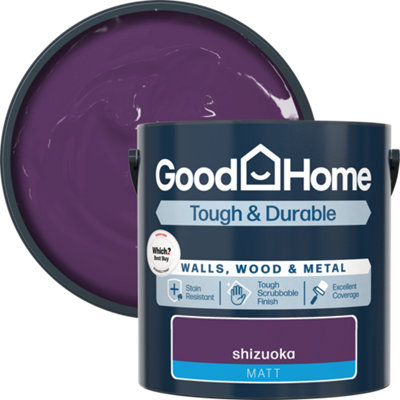 B&Q -  Tough & Durable Shizuoka Matt Multi-Surface Paint2.5L