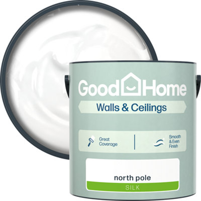 B&Q -  North Pole Silk Wall & Ceiling Emulsion Paint2.5L