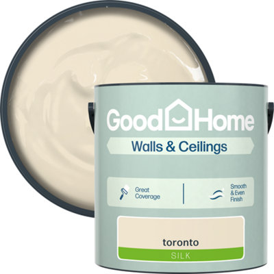 B&Q -  Toronto Silk Wall & Ceiling Emulsion Paint2.5L