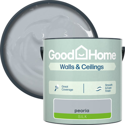 B&Q -  Peoria Silk Wall & Ceiling Emulsion Paint2.5L