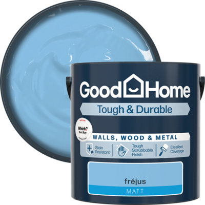 B&Q -  Tough & Durable Frejus Matt Multi-Surface Paint2.5L