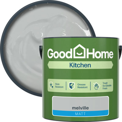 B&Q -  Kitchen Melville Matt Wall & Ceiling Emulsion Paint2.5L