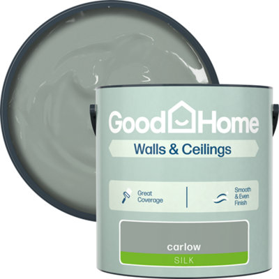 B&Q -  Carlow Silk Wall & Ceiling Emulsion Paint2.5L