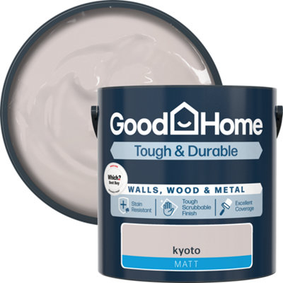 B&Q -  Tough & Durable Kyoto Matt Multi-Surface Paint2.5L