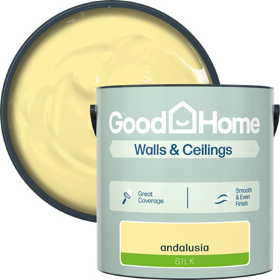B&Q -  Andalusia Silk Wall & Ceiling Emulsion Paint2.5L