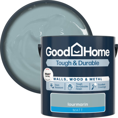 B&Q -  Tough & Durable Lourmarin Matt Multi-Surface Paint2.5L