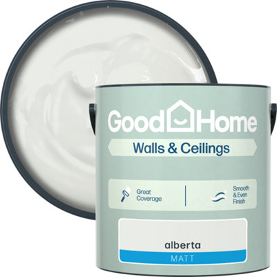 B&Q -  Alberta Matt Wall & Ceiling Emulsion Paint2.5L