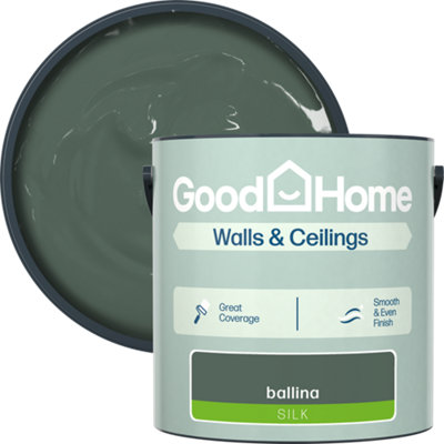 B&Q -  Ballina Silk Wall & Ceiling Emulsion Paint2.5L