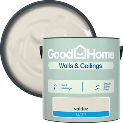 B&Q -  Valdez Matt Wall & Ceiling Emulsion Paint2.5L