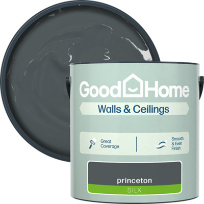 B&Q -  Princeton Silk Wall & Ceiling Emulsion Paint2.5L