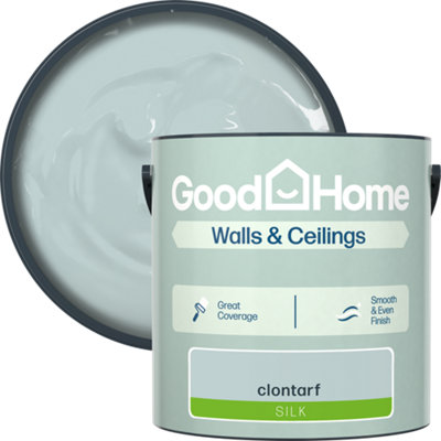 B&Q -  Clontarf Silk Wall & Ceiling Emulsion Paint2.5L