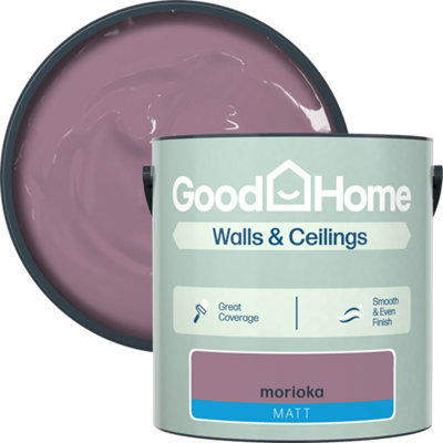 B&Q -  Morioka Matt Wall & Ceiling Emulsion Paint2.5L